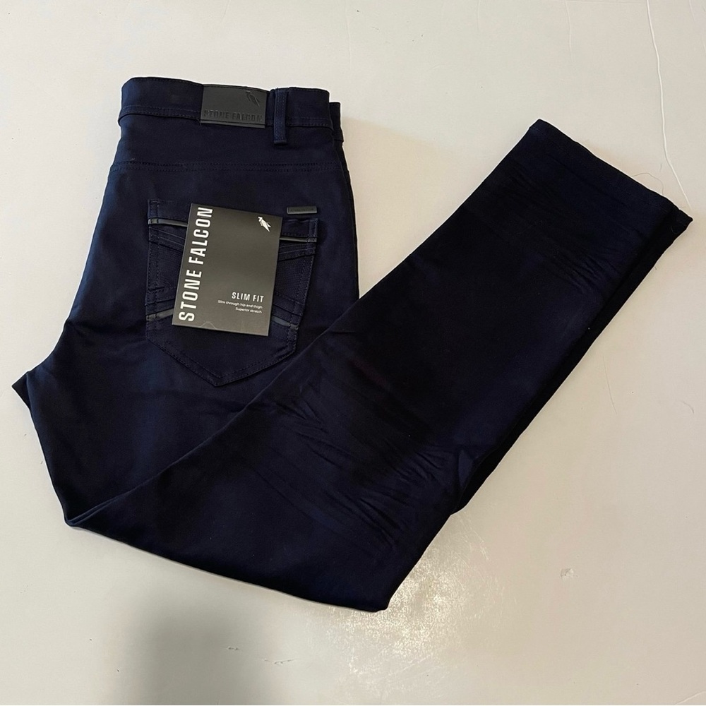 Stone Falcon Slim Fit Superior Stretch Men’s Pants